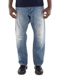 Polo Ralph Lauren - Distressed Vintage Denim Jeans - Lyst