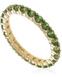 Swarovski - Matrix Vittore Round Cut Ring, Size 62 - Lyst