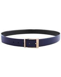 Ferragamo - Reversible And Adjustable Leather Belt, Cm - Lyst