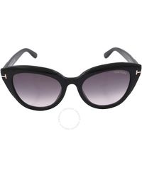 Tom Ford - Tori Grey Gradient Cat Eye Sunglasses - Lyst
