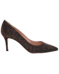 Gianvito Rossi - Gianvito 70 Leopard Pumps - Lyst