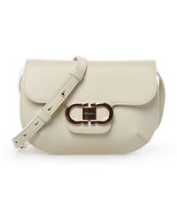 Ferragamo - Double Gancini Mini Bag - Lyst