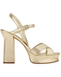 Ferragamo - Sonya Platform Heel Sandals - Lyst
