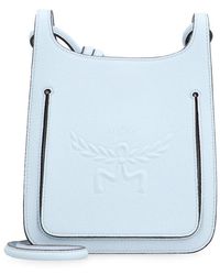 MCM - Himmel Mini Leather Hobo Bag - Lyst