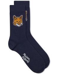Maison Kitsuné - Fox Head Socks - Lyst