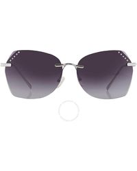 Guess Factory - Smoke Gradient Butterfly Sunglasses Gf0384 10b 61 - Lyst