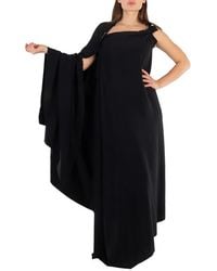 Balenciaga - Ladies Draped Asymmetric Dress, Brand Size 36 (Us - Lyst