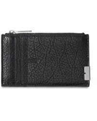 Burberry - Grainy Leather Zip Card Case - Lyst