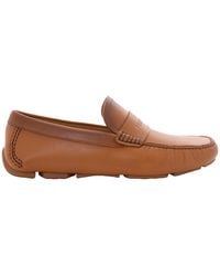 Ferragamo - Signature Felix Driver Loafers - Lyst