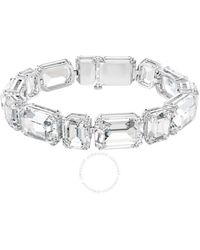 Swarovski - Millenia Tennis Bracelet, Size Medium - Lyst