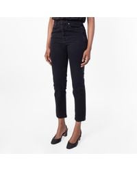 Saint Laurent - Slim-Fit Cotton Denim Jeans, Waist - Lyst