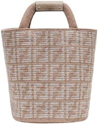 Fendi - Jacquard Ff Motif Tote Bag - Lyst