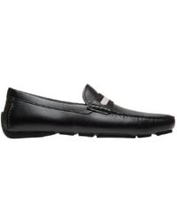 Bally - Waltec Leather Driving Shoes, Brand Size 5 Us - Lyst