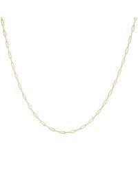 Haus of Brilliance - Solid 14K 2.5Mm Paperclip Chain Necklace 18" Inches - Lyst