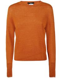Max Mara - Weekend Volpino Knit Linen Sweater - Lyst