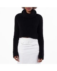 Saint Laurent - Turtleneck Long-Sleeved Jumper - Lyst