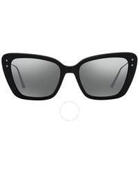 Dior - Gunmetal Mirrored Butterfly Sunglasses Miss B5i 14a7 54 - Lyst