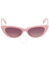 Guess - Brown Mirror Cat Eye Girls Sunglasses - Lyst