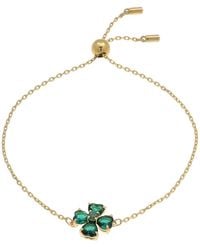 Swarovski - Idyllia Bracelet, Mixed Cuts, Clover, 18K Finish - Lyst