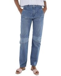 KENZO - Ladies Straight Faded Denim Jeans, Brand Size 34 (Us - Lyst