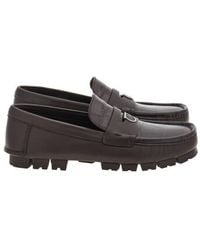Ferragamo - Gancini Ornament Driver Loafers - Lyst