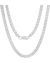 Kylie Harper - Italian Sterling Miami Cuban Double Curb Chain - Lyst