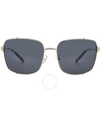 Tory Burch - Dark Grey Square Sunglasses Ty6104 334987 56 - Lyst