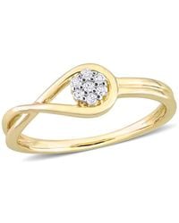 Amour - Diamond Accent Infinity Promise Ring - Lyst