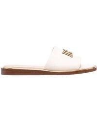 Bally - Eloise B Chain Leather Sandals, Brand Size 39 Us - Lyst