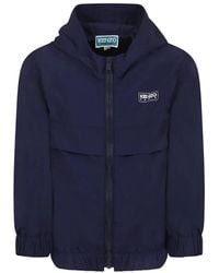 KENZO - Long Sleeve Windbreaker Jacket - Lyst