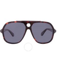 Philipp Plein - Grey Navigator Sunglasses Spp004m 9atp 61 - Lyst