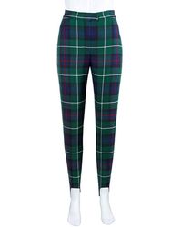 Burberry Ladies Forest Green Tartan Jodphurs, Brand