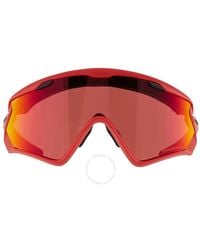 Oakley - Wind Jacket 2.0 Prizm Snow Torch Shield Sunglasses Oo9418 941825 45 - Lyst
