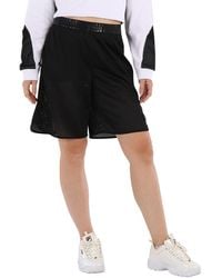 Moncler - Ladies Logo-Waistband Shorts - Lyst