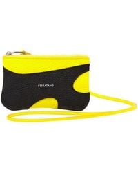 Ferragamo - Logo Stamp Leather Cardholder - Lyst