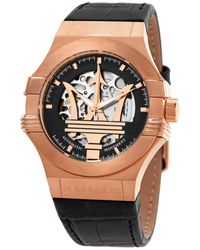 maserati watch skeleton