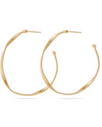 Marco Bicego - Marrakech Collection 18K Medium Hoop Earrings - Lyst