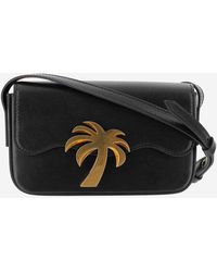 Palm Angels - Leather Palm Beach Bridge Crossbody Bag - Lyst
