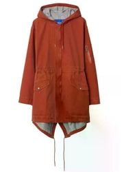 Burberry - Bonded Cotton Parka - Lyst