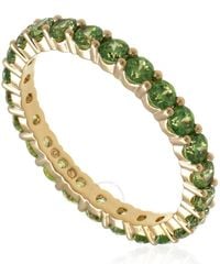 Swarovski - Matrix Vittore Round Cut Ring, Size 55 - Lyst