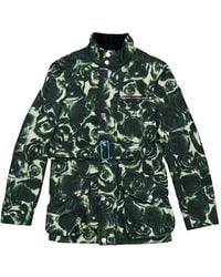 Burberry - Rose Waxed Long Sleeve Cotton Jacket - Lyst