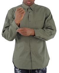 Comme des Garçons - Long-sleeve Patch-pocket Stitched Shirt - Lyst