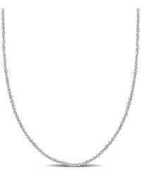 Amour - 1.2Mm Sparkling Singapore Necklace - Lyst