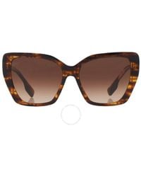 Burberry - Tamsin Gradient Butterfly Sunglasses Be4366 398113 55 - Lyst
