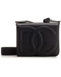 Dolce & Gabbana - Dolce & Gabbana Medium Dg Logo Crossbody Bag - Lyst
