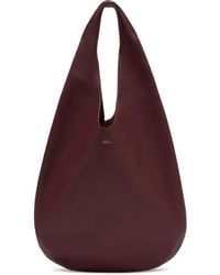 A.P.C. - Le Neige Shoulder Bag Burgundy - Lyst
