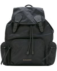 Burberry Mens The Large Rucksack Black