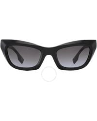 Burberry - Grey Gradient Cat Eye Sunglasses Be4409 30018g 51 - Lyst