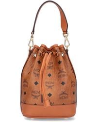 MCM - Mini Dessau Bucket Bag - Lyst