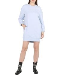 Stella McCartney - Ladies Pale 3D Logo Sweatshirt Dress, Brand Size 42 (Us - Lyst